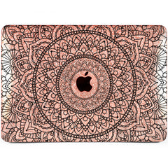 Lex Altern MacBook Glitter Case Marble Mandala