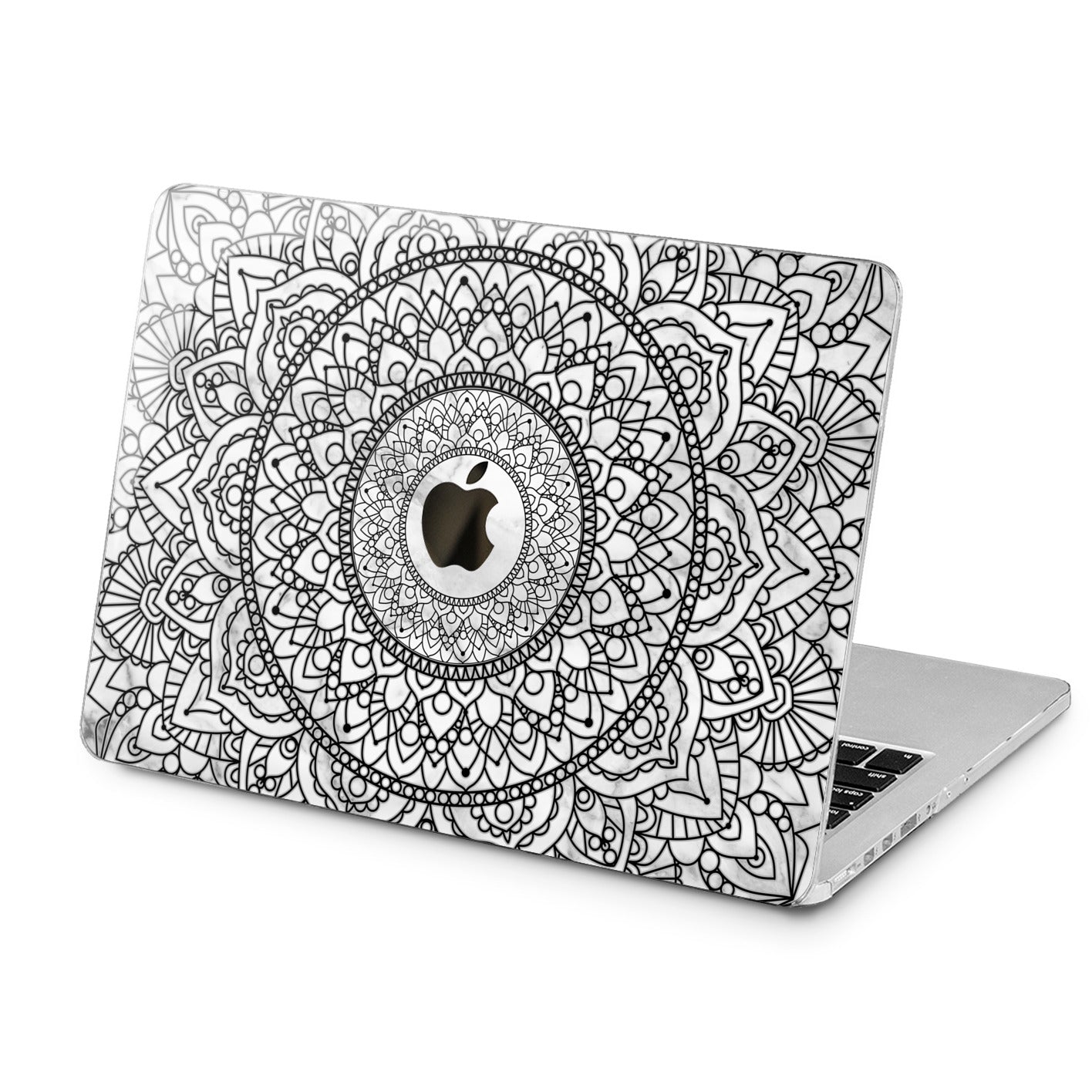 Lex Altern Lex Altern Marble Mandala Case for your Laptop Apple Macbook.