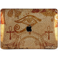 Lex Altern MacBook Glitter Case Egyptian Design