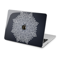 Lex Altern Lex Altern Mandala Flower Case for your Laptop Apple Macbook.