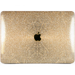Lex Altern MacBook Glitter Case Mandala Print