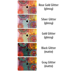 Lex Altern MacBook Glitter Case Oriental Pattern