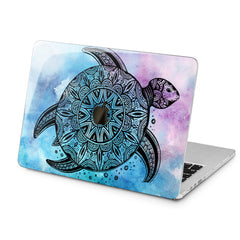 Lex Altern Lex Altern Tribal Turtle Case for your Laptop Apple Macbook.
