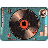 Lex Altern MacBook Glitter Case Blue Vinyl Player