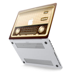 Lex Altern Hard Plastic MacBook Case Old Fashioned Radio