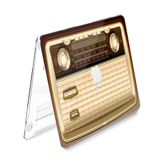 Lex Altern Hard Plastic MacBook Case Old Fashioned Radio
