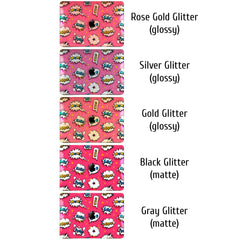 Lex Altern MacBook Glitter Case Pop Art Pattern