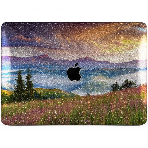 Lex Altern MacBook Glitter Case Beautiful Landscape