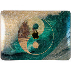 Lex Altern MacBook Glitter Case Ying Yang Wave