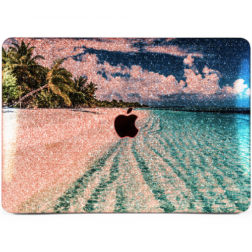 Lex Altern MacBook Glitter Case Tropical Beach