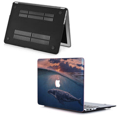 Lex Altern MacBook Glitter Case Swimming Whale