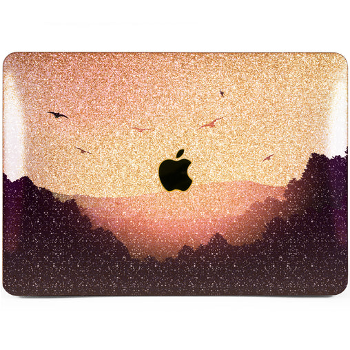 Lex Altern MacBook Glitter Case Tender Sunrise