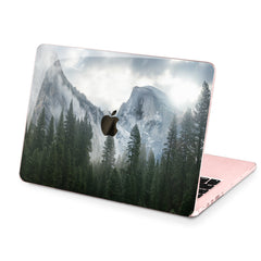 Lex Altern Hard Plastic MacBook Case Foggy Mountains