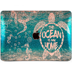 Lex Altern MacBook Glitter Case The Ocean is My Home