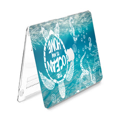 Lex Altern Hard Plastic MacBook Case The Ocean is My Home