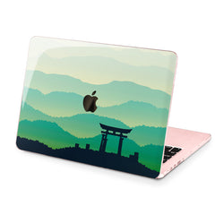 Lex Altern Hard Plastic MacBook Case Japanese Landscape