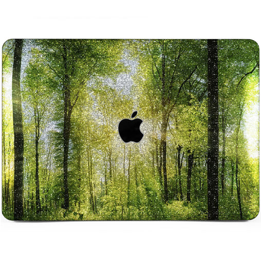 Lex Altern MacBook Glitter Case Sunny Forest
