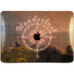 Lex Altern MacBook Glitter Case Wanderlust Compass