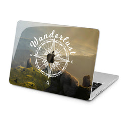 Lex Altern Lex Altern Wanderlust Compass Case for your Laptop Apple Macbook.