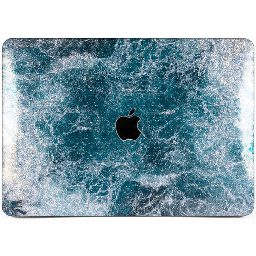 Lex Altern MacBook Glitter Case Blue Ocean