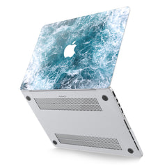 Lex Altern Hard Plastic MacBook Case Blue Ocean