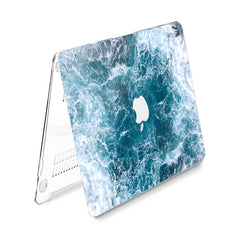 Lex Altern Hard Plastic MacBook Case Blue Ocean
