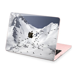 Lex Altern Hard Plastic MacBook Case Snowy Mountain