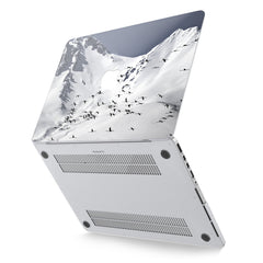 Lex Altern Hard Plastic MacBook Case Snowy Mountain