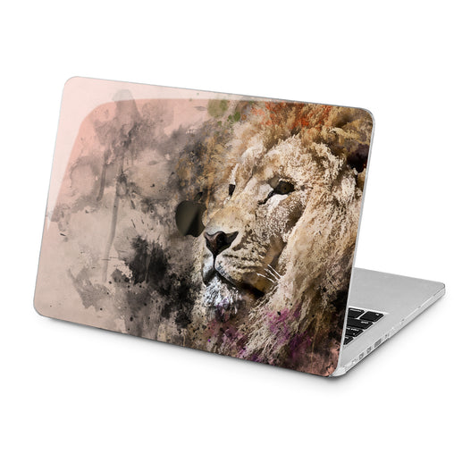 Lex Altern Lex Altern Lion Watercolor Case for your Laptop Apple Macbook.
