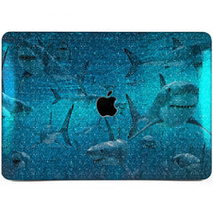 Lex Altern MacBook Glitter Case Ocean Sharks