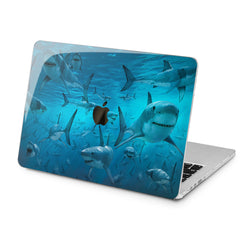 Lex Altern Lex Altern Ocean Sharks Case for your Laptop Apple Macbook.
