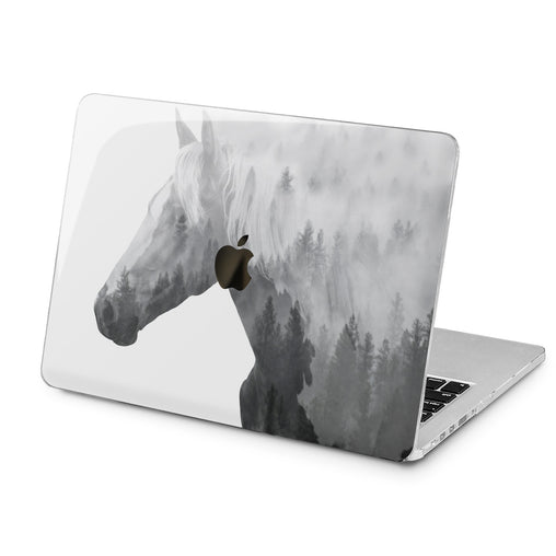 Lex Altern Lex Altern Foggy Horse Case for your Laptop Apple Macbook.