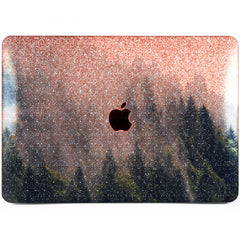 Lex Altern MacBook Glitter Case Green Forest