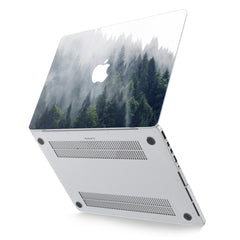 Lex Altern Hard Plastic MacBook Case Green Forest
