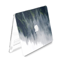 Lex Altern Hard Plastic MacBook Case Green Forest