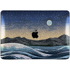 Lex Altern MacBook Glitter Case Night River