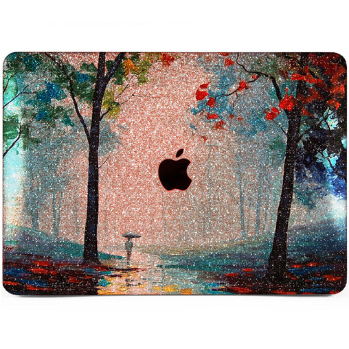 Lex Altern MacBook Glitter Case Autumn Walk