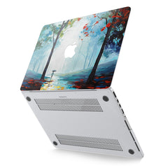 Lex Altern Hard Plastic MacBook Case Autumn Walk