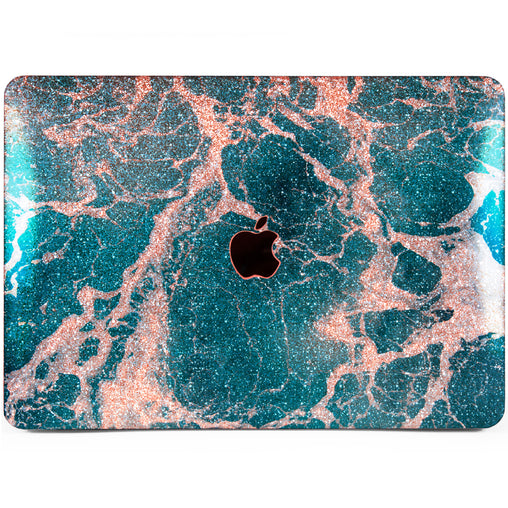 Lex Altern MacBook Glitter Case Sea Foam