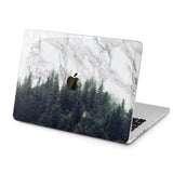 Lex Altern Hard Plastic MacBook Case Marble Forest