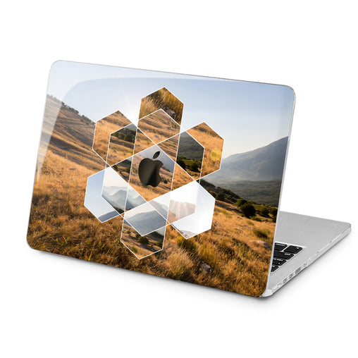 Lex Altern Lex Altern Geometric Landscape Case for your Laptop Apple Macbook.