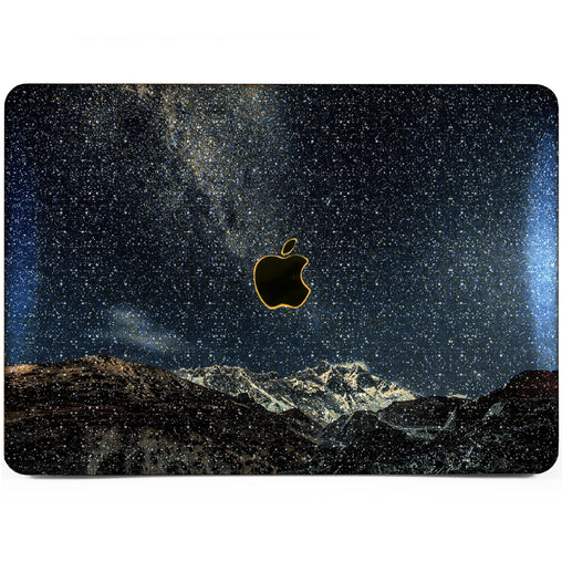 Lex Altern MacBook Glitter Case Milky Way on Mountains