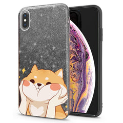 Lex Altern iPhone Glitter Case Shiba Inu