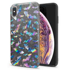 Lex Altern iPhone Glitter Case Colorful Bat
