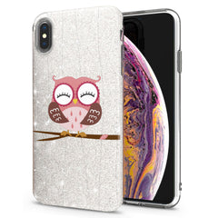 Lex Altern iPhone Glitter Case Cute Owl