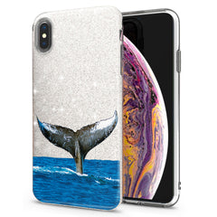 Lex Altern iPhone Glitter Case Ocean Whale