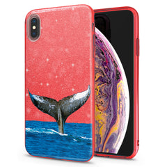 Lex Altern iPhone Glitter Case Ocean Whale