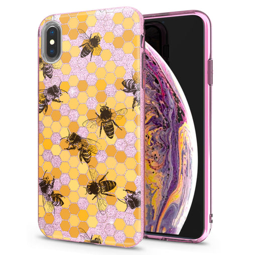 Lex Altern iPhone Glitter Case Realistic Bees