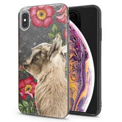 Lex Altern iPhone Glitter Case Cute Goatling