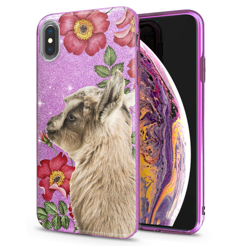 Lex Altern iPhone Glitter Case Cute Goatling